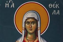 Η Αγία Θέκλα η Πρωτομάρτυς και Ισαπόστολος