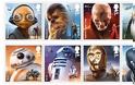 Οι ήρωες του Star Wars γίνονται γραμματόσημα των Βασιλικών Ταχυδρομείων - Φωτογραφία 2