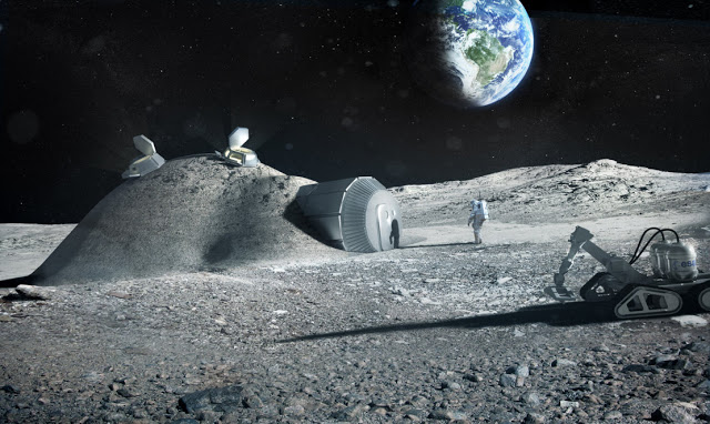 ESA: 100 άνθρωποι θα ζουν στο φεγγάρι έως το 2040 - Φωτογραφία 1