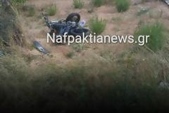 Ξηροπήγαδο: Σύγκρουση ΙΧ με δίκυκλο με έναν τραυματία - Η μηχανή εκτοξεύτηκε σε χωράφι