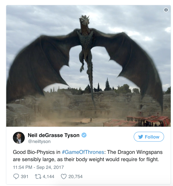 Τι λέει η Φυσική για όσα έγιναν στο Game of Thrones; Ο Neil deGrasse Tyson δίνει την επιστημονική του γνώμη - Φωτογραφία 3