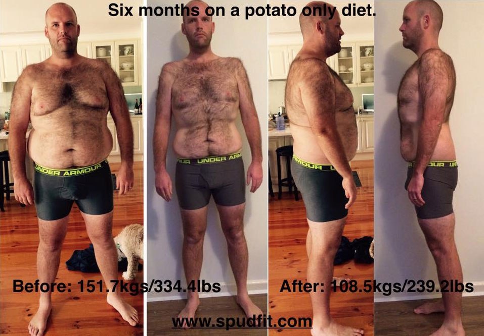 Έτρωγε για έναν ολόκληρο χρόνο μόνο πατάτες και έχασε 52 κιλά! - Φωτογραφία 3