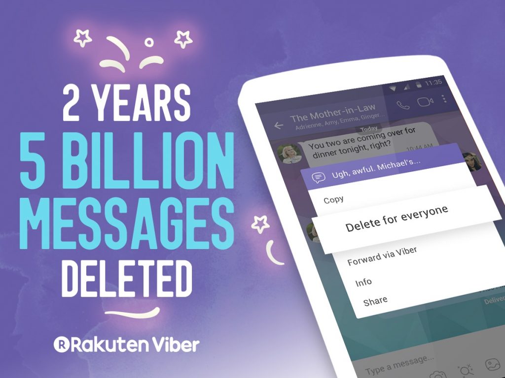 Viber: Σε 2 χρόνια έχουν διαγραφεί 5 δισ. μηνύματα - Φωτογραφία 2