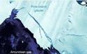 Δέος: Η στιγμή της αποκόλλησης του μεγάλου παγόβουνου στην Ανταρκτική