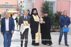 Τεμάχιο λειψάνου του Αγίου Θεοδώρου Ουσακώφ στην Κέρκυρα