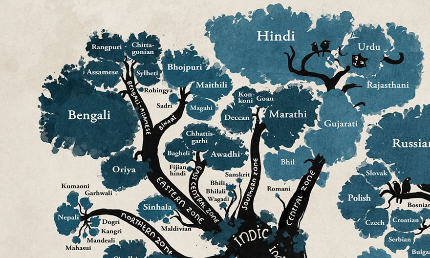 Το δέντρο της καταγωγής των γλωσσών θα αλλάξει το τρόπο που βλέπετε τον κόσμο - Φωτογραφία 6
