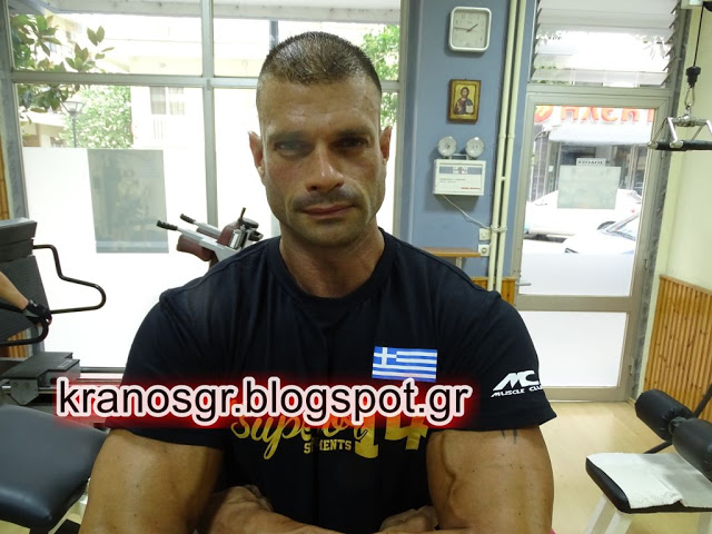 Ο Πρωταθλητής Ίλαρχος του Bodybuilding Γιώργος Μαργαρίτης στο kransogr - Φωτογραφία 1