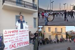 Λήμνος: Χόρεψαν μπροστά στο Δημαρχείο Λήμνου για να μην μείνουν «άστεγοι»!