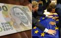 Πρωτοφανείς εικόνες στο... auf wiedersehen του Σόιμπλε στο Eurogroup - Υπόκλιση και δώρο... 100ευρω με το πρόσωπό του - Φωτογραφία 1