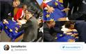 Πρωτοφανείς εικόνες στο... auf wiedersehen του Σόιμπλε στο Eurogroup - Υπόκλιση και δώρο... 100ευρω με το πρόσωπό του - Φωτογραφία 3