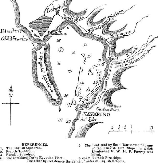 Ναυμαχία Ναυαρίνου, 190 χρόνια μετά: Στον όρμο που καταποντίστηκε ο Σουλτάνος - Φωτογραφία 2