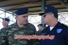 Τετ α Τετ του Δκτη 1ης Στρατιάς με τον Αρχηγό ΓΕΝ