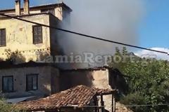Φθιώτιδα: Παραλίγο τραγωδία από πυρκαγιά σε σπίτι ηλικιωμένου [photos]