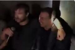 Ο Γιώργος Σαμπάνης στον Νίκο Μακρόπουλο [photos+video]