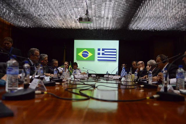 Συνάντηση ΥΕΘΑ Πάνου Καμμένου με τον Υπουργό Άμυνας της Βραζιλίας Raul Jungmann - Φωτογραφία 5