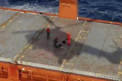 Super Puma της Πολεμικής Αεροπορίας σε νέα απίστευτη διάσωση
