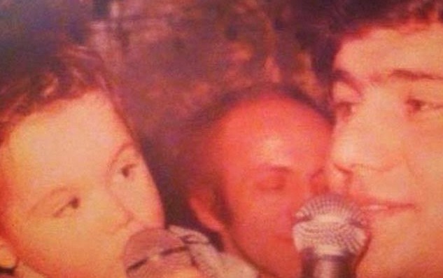 Η συγκινητική φωτογραφία γνωστού λαϊκού τραγουδιστή με τον μπαμπά του... [photo] - Φωτογραφία 1