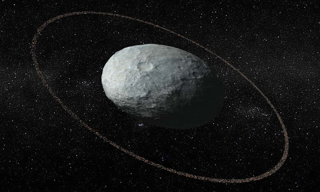 Ανακαλύφθηκε δακτύλιος γύρω από τον εξωτικό νάνο πλανήτη Haumea - Φωτογραφία 1