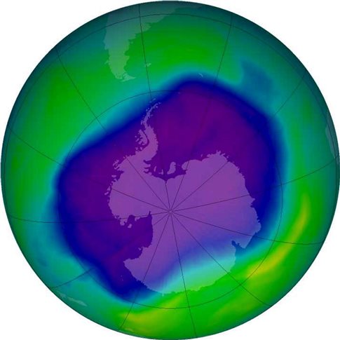 Η αποκατάσταση της τρύπας του όζοντος μπορεί να καθυστερήσει 30 χρόνια - Φωτογραφία 1