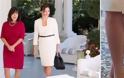 Οι πανάκριβες γόβες της Μπέτυς Μπαζιάνα, που φόρεσε στον Λευκό Οίκο και έριξε το διαδίκτυο [photos] - Φωτογραφία 1