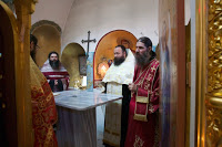 9719 - Εγκαίνια Ναού, Καρακαλλινό Κελλί Τιμίου Σταυρού, Προβάτα Αγίου Όρους (φωτογραφίες) - Φωτογραφία 3