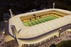AEK – Γήπεδο – Νέα Φιλαδέλφεια: Μπουλντόζες σε… απόσταση αναπνοής – Σημερινές εντυπωσιακές φωτογραφίες