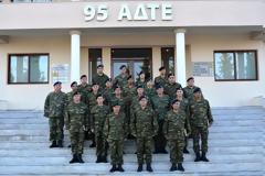 Επίσκεψη Γενικού Επιθεωρητή Στρατού - Υπαρχηγού ΓΕΣ στην Περιοχή Ευθύνης της 95 ΑΔΤΕ