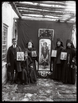 9728 - Μοναχός Αβράμιος Κουτλουμουσιανοσκητιώτης (†21-10-1915) - Φωτογραφία 1