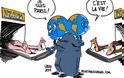 Συγκλονιστικό σκίτσο του Λατούφ για την υποκρισία των συστημικών ΜΜΕ - Φωτογραφία 2