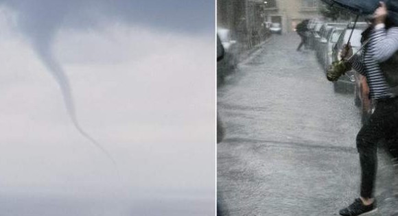 Ο Δαίδαλος ξεκίνησε: Υδροστρόβιλος, χαλάζι και καταιγίδες πλήττουν την Ελλάδα [photos+video] - Φωτογραφία 1