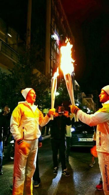 Η Ολυμπιακή Φλόγα έφθασε στην Πάτρα και θα διανυκτερεύσει στα Υψηλά Αλώνια - Φωτογραφία 8