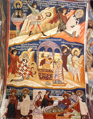Άγιον Όρος - Οι τοιχογραφίες στο παρεκκλήσι του αγίου Δημητρίου της Μονής Βατοπαιδίου - Φωτογραφία 5