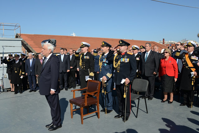 Η πολιτική και στρατιωτική ηγεσία του ΥΠΕΘΑ στις εορταστικές εκδηλώσεις στη Θεσσαλονίκη - Φωτογραφία 5