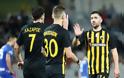 H AEK σκόρπισε τον Απόλλωνα Λάρισας με 7 γκολ για το Κύπελλο Ελλάδας
