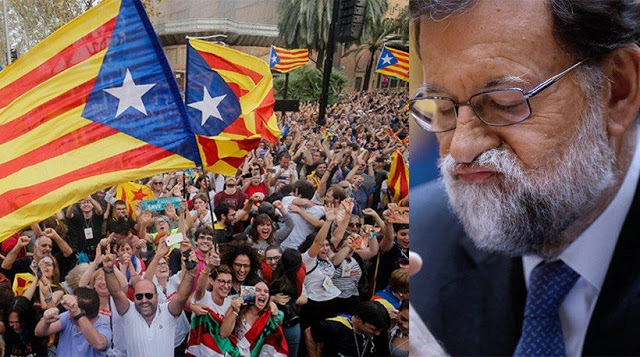 Πανηγυρίζουν στην Καταλονία που ανακήρυξε την ανεξαρτησία της. Προβληματισμός στην Ευρώπη - Δείτε LIVE - Φωτογραφία 1