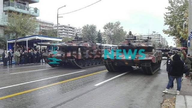 Έτριξαν τη γη τα άρματα μάχης στην παρέλαση της Θεσσαλονίκης! (ΦΩΤΟ+VIDEO) - Φωτογραφία 1