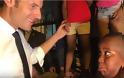 Απίστευτος Μακρόν σε 7χρονο αγόρι χωρίς ρούχα από τη Γαλλική Γουιάνα: Τι καριέρα θα ακολουθήσεις;