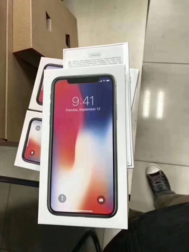 Διαρροή εργαζομένων iPhone X Unboxing (περιέχει βίντεο) - Φωτογραφία 3