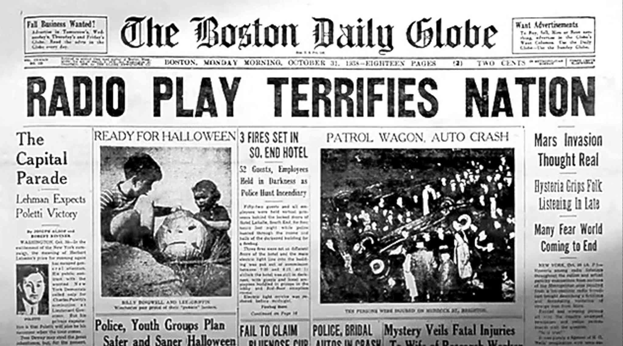 ΑΠΟ ΤΟΝ ΟΡΣΟΝ ΓΟΥΕΛΣ, ΤΟ 1938 Σαν σήμερα: Τα πιο επιτυχημένα fake news στην Ιστορία -Η απίστευτη φάρσα που προκάλεσε σάλο στις ΗΠΑ - Φωτογραφία 5