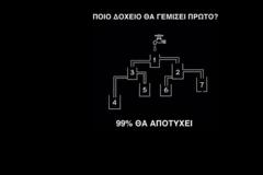 Τεστ: Αν βρεις ποιο απ’ τα 7 δοχεία γεμίζει πρώτο έχεις IQ πάνω από 129!