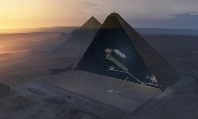 Σπουδαία αρχαιολογική ανακάλυψη: Βρέθηκε μυστηριώδης «τρύπα» στη Μεγάλη Πυραμίδα του Χέοπα [photos+video] - Φωτογραφία 1
