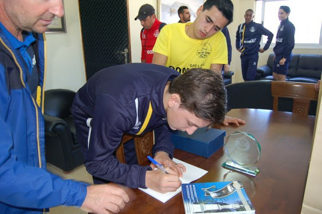 Επίσκεψη Σουηδών ποδοσφαιριστών στο Δήμο Μεσολογγίου - Φωτογραφία 4