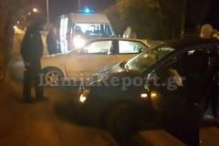 Λαμία: Συγκρούστηκαν και κατέληξαν στο αντίθετο ρεύμα
