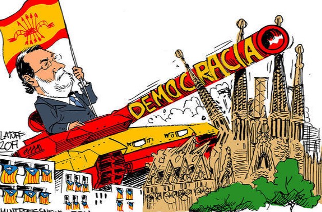 Τι σημαίνουν τα σύμβολα στο νέο σκίτσο του Latuff για τη Καταλονία - Φωτογραφία 1
