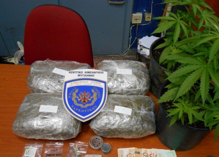 Συλλήψεις για κατοχή και εμπορία ναρκωτικών ουσιών στη Μυτιλήνη - Φωτογραφία 1