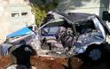 Λεωφορείο των ΚΤΕΛ έλιωσε αυτοκίνητο στο Πόρτο Ράφτη - Νεκρός ο οδηγός [photos]