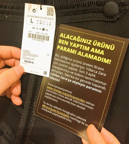 Βρήκαν κρυμμένα μηνύματα στις τσέπες ρούχων του Zara... [photo] - Φωτογραφία 2