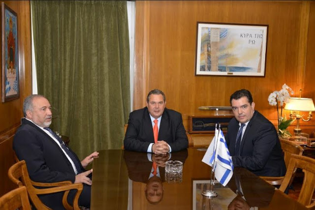 Δήλωση ΥΕΘΑ Πάνου Καμμένου μετά την τριμερή συνάντηση των Υπουργών Άμυνας Ελλάδας, Κύπρου και Ισραήλ στο ΥΠΕΘΑ - Φωτογραφία 4