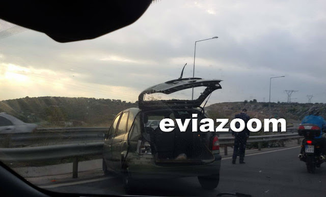 Βαθύ Αυλίδας: Τροχαίο ατύχημα προκάλεσε μποτιλιάρισμα στο δρόμο προς τη Χαλκίδα (ΦΩΤΟ) - Φωτογραφία 2
