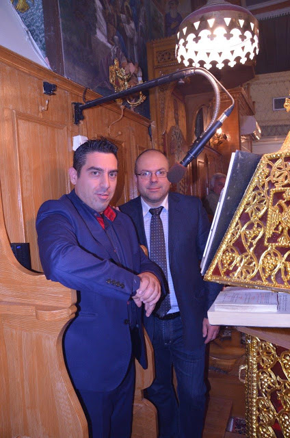 Χορεία ιερέων στο Εσπερινό για την εορτή των Αρχαγγέλων Μιχαήλ και Γαβριήλ στο Αγράμπελο. - Φωτογραφία 26